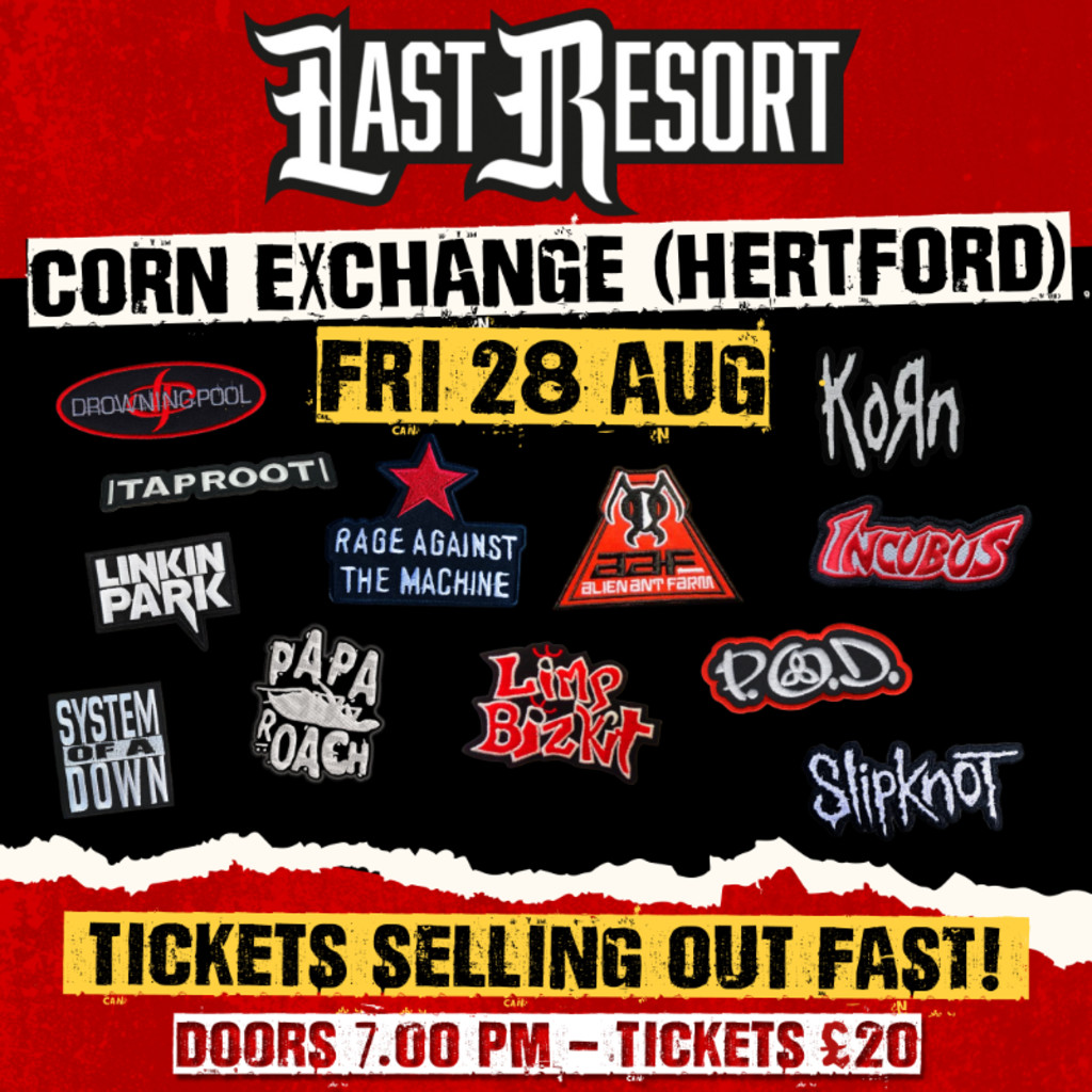 Last Resort - Nu Metal Tribute at Corn Exchange (Hertford)