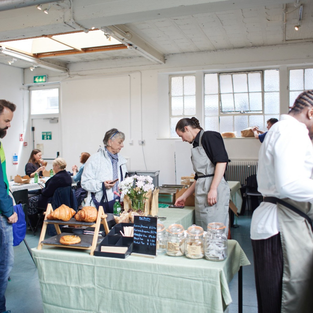 Pre-book your meal at Spring Café — Bloomsbury Open Studios