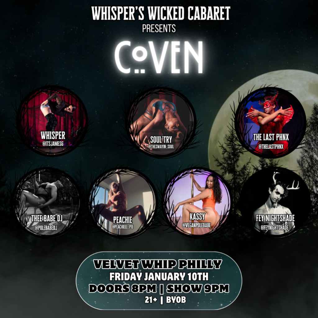 WHISPER'S WICKED CABARET PRESENTS- C👁️‍🗨️VEN