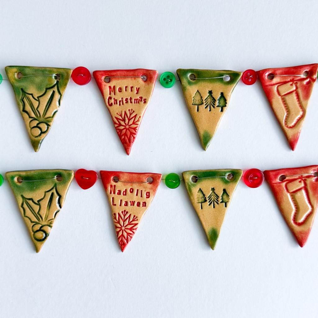 Ceramic Christmas Mini Bunting Workshop