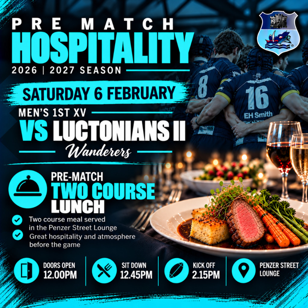 Pre Match Hospitality - Wanderers Lunch