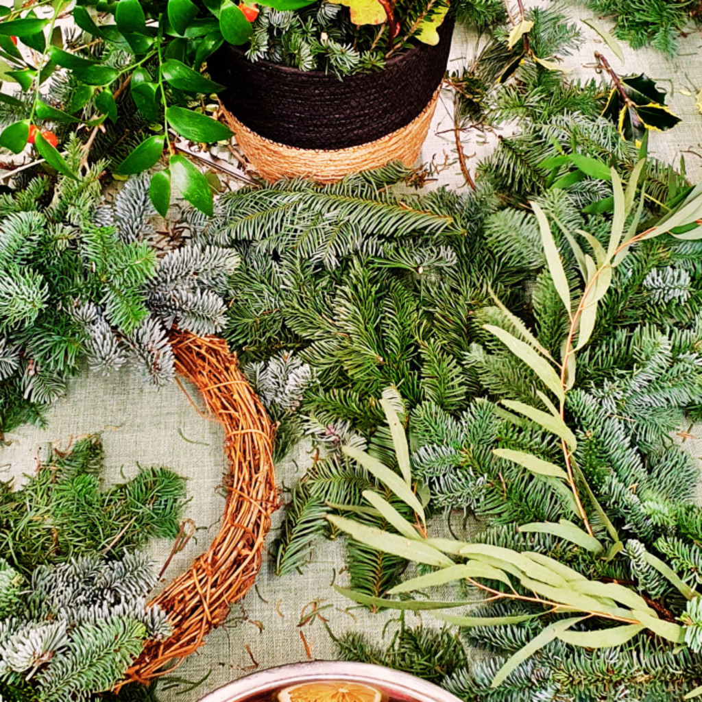 Christmas Wreath Workshop at The Outside In