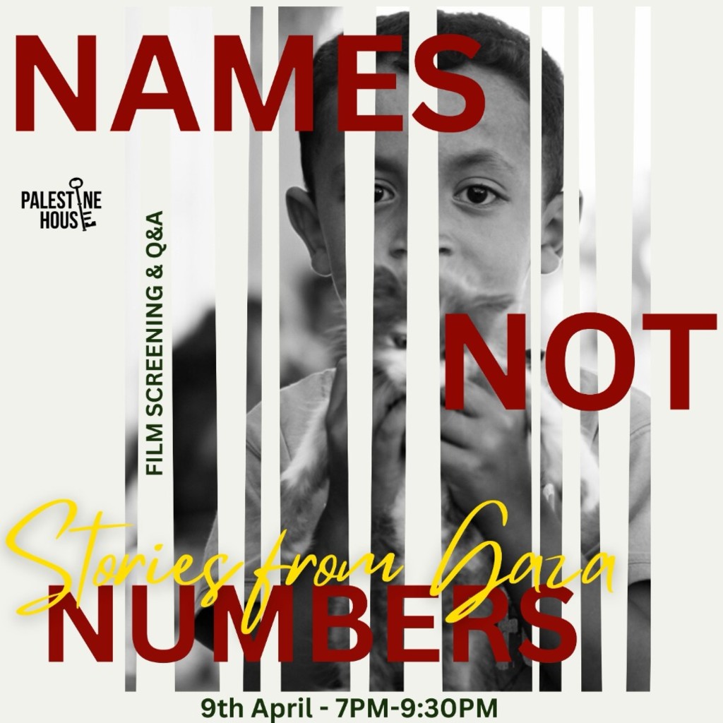 Names Not Numbers: Stories from Gaza