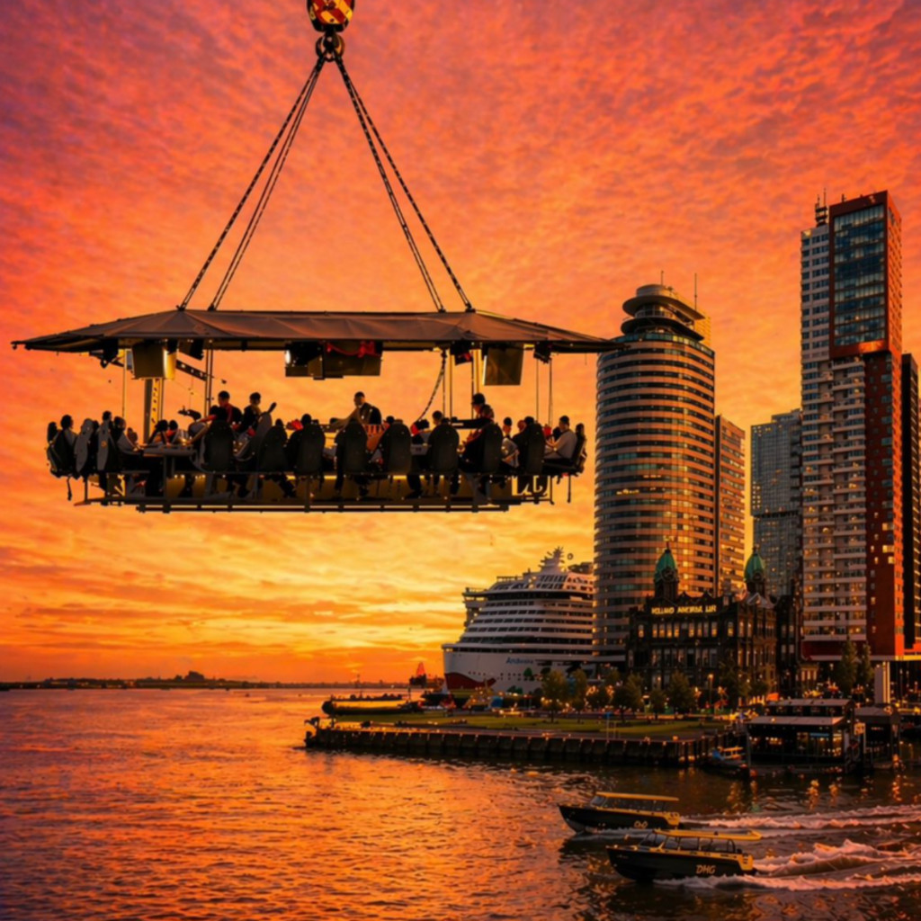 Dinner in the Sky Rotterdam