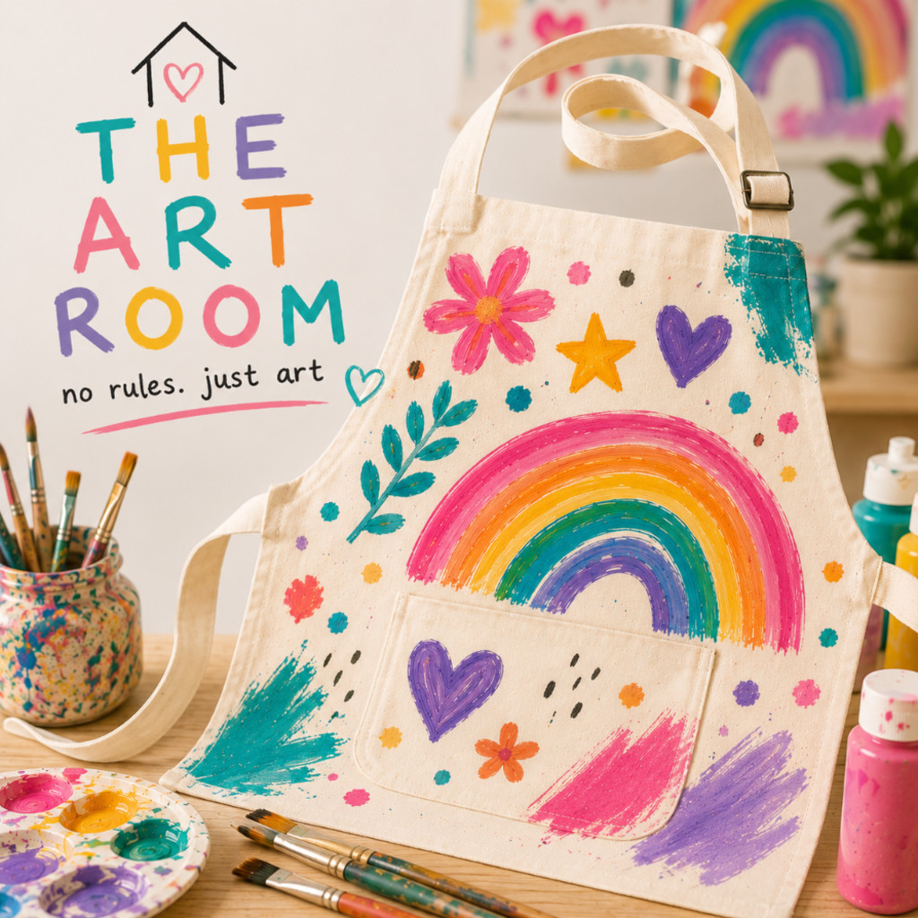 Mini Artists: Paint Your Own Apron (5+)