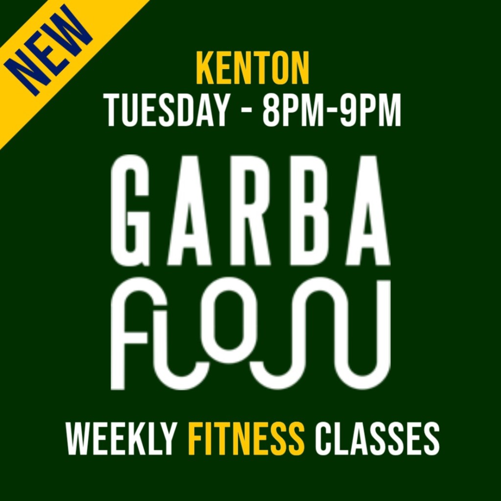 Tuesday - Kenton - July, August, September  2026 - Garba Fitness Class 8pm to 9pm