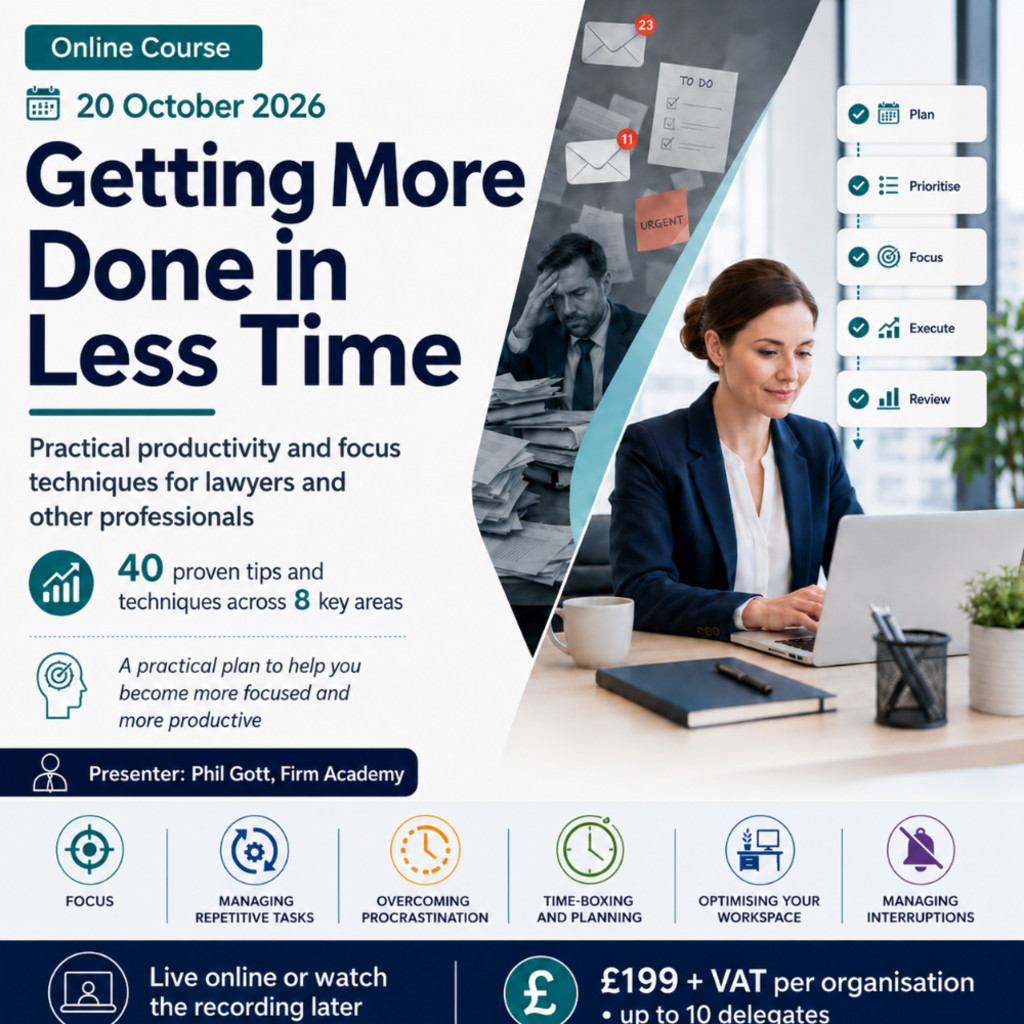 Getting More Done in Less Time - 40 Time Management Techniques that Work: with Phil Gott