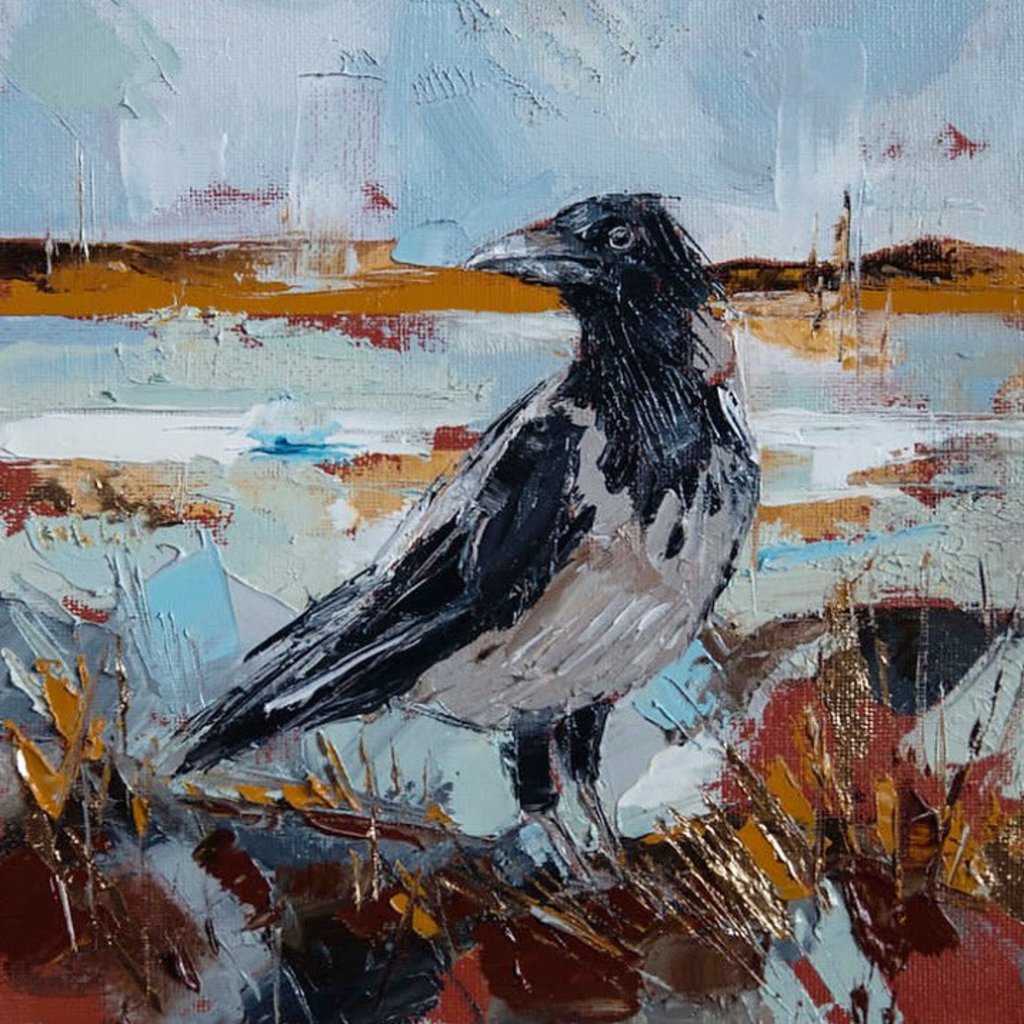 Oil Painting with Palette Knife | Impressions of the Wild | Wildlife in Context