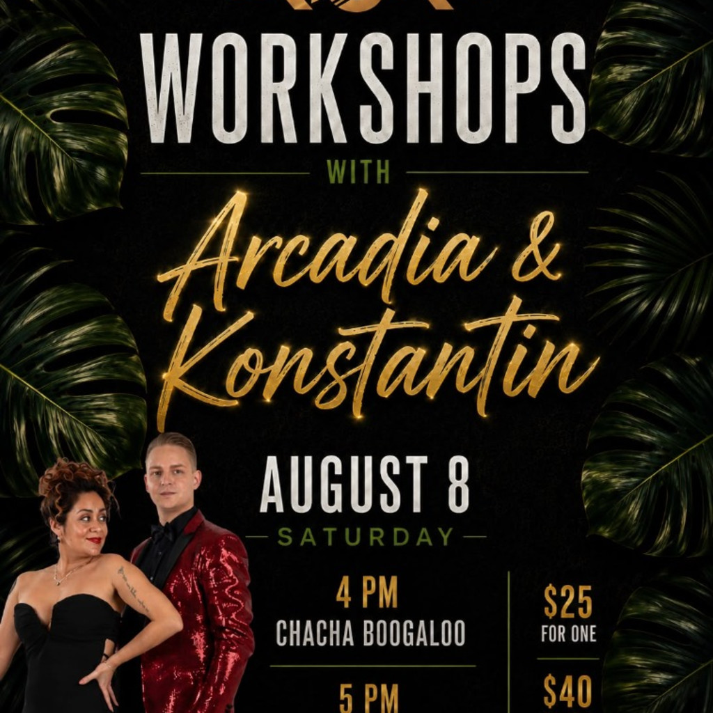 Workshops with Arcadia & Konstantin - Chacha Boogaloo/On2 Partnerwork