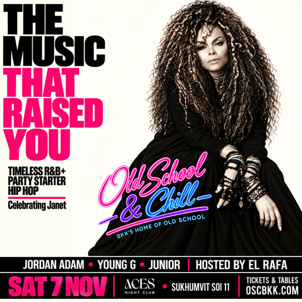 Old School & Chill - Bangkok's Home Of Old School - November