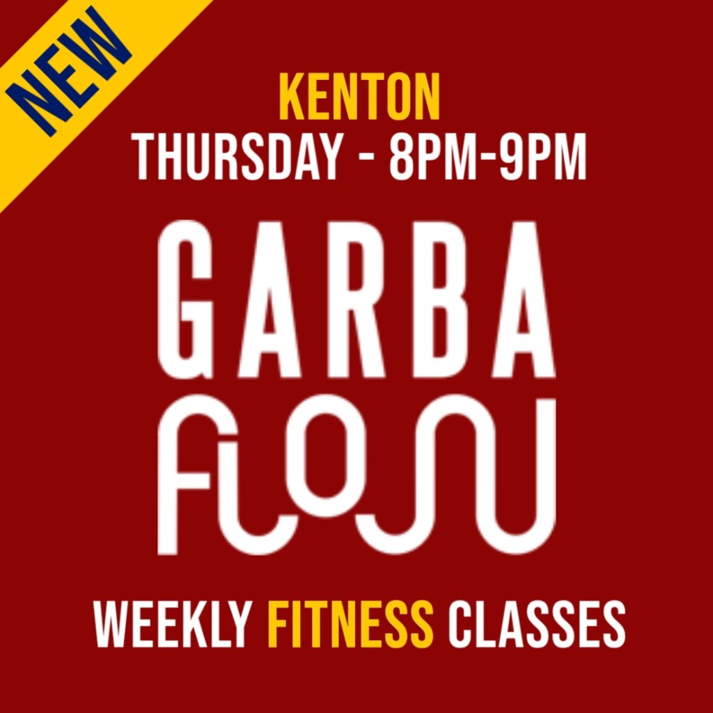 Thursday - Kenton - July, August, September 2026 - Garba Fitness Class 8pm to 9pm