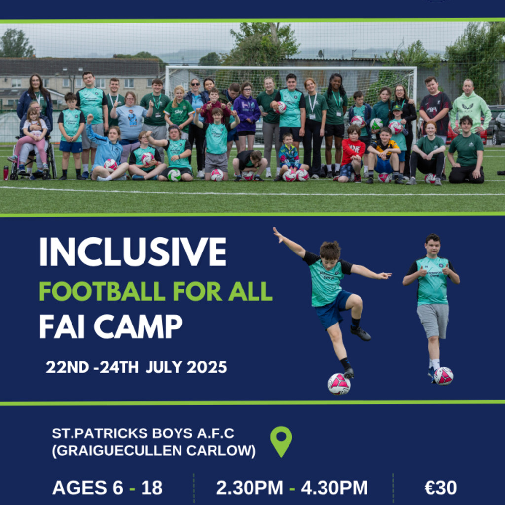 Inclusive FAI Football For All Camp