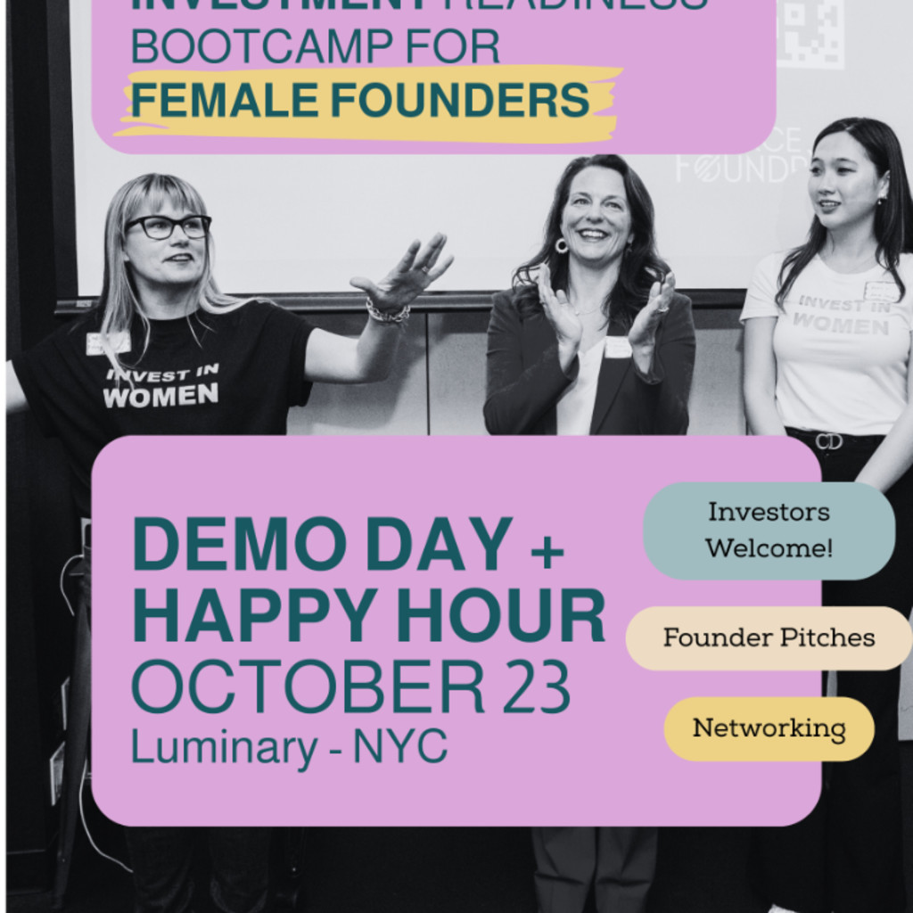 Female Founders and Funders Monthly Networking