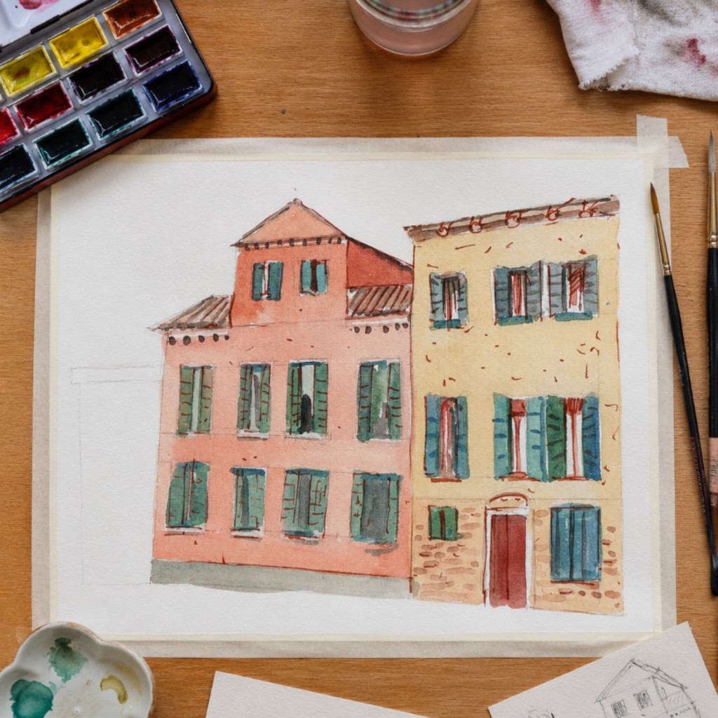 The Art of Watercolour: Italian Streets