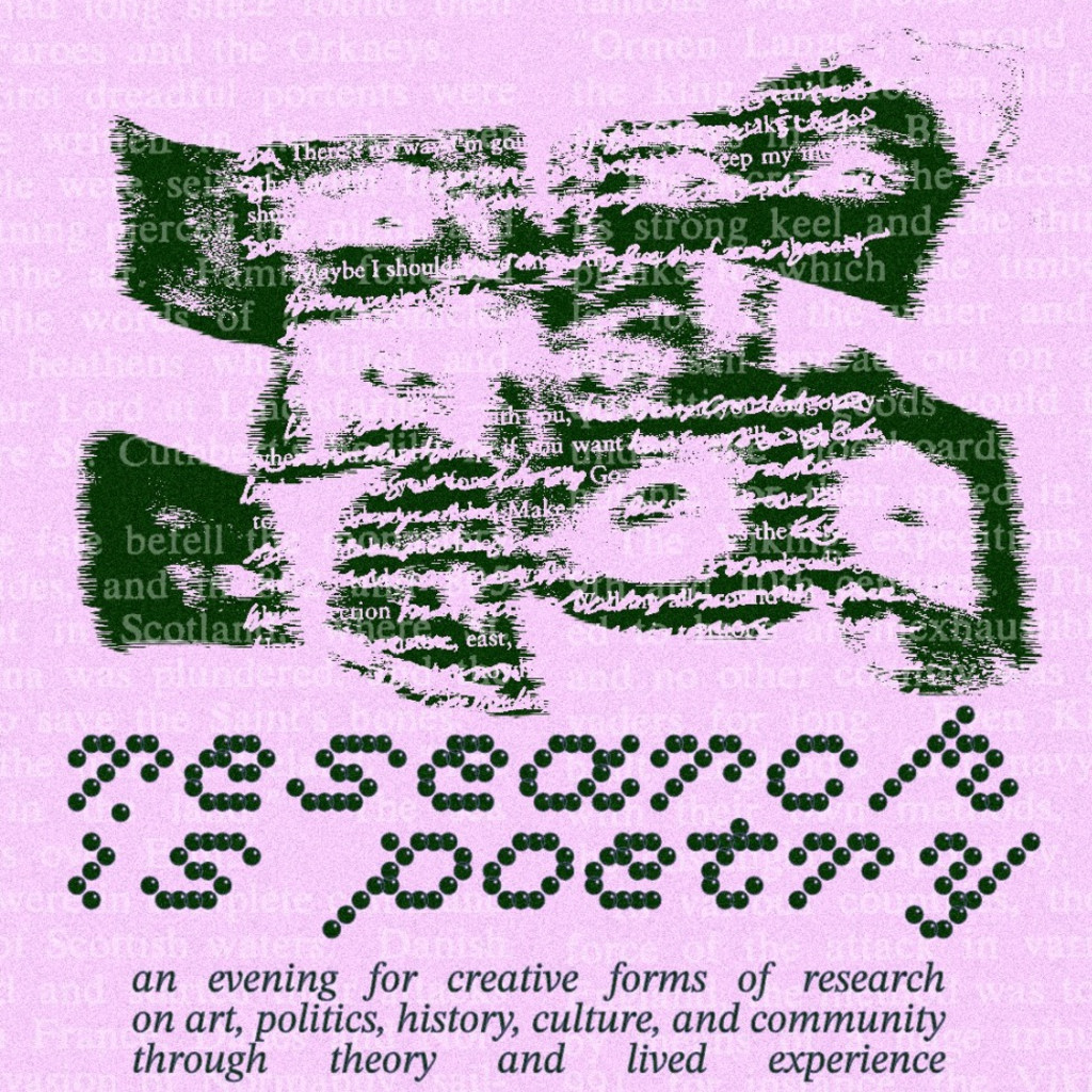 Knots Presents: Research is Poetry