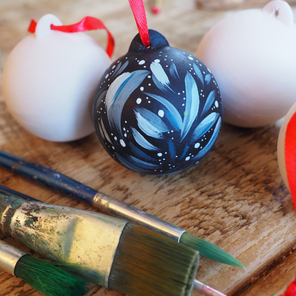 Bauble Painting workshop