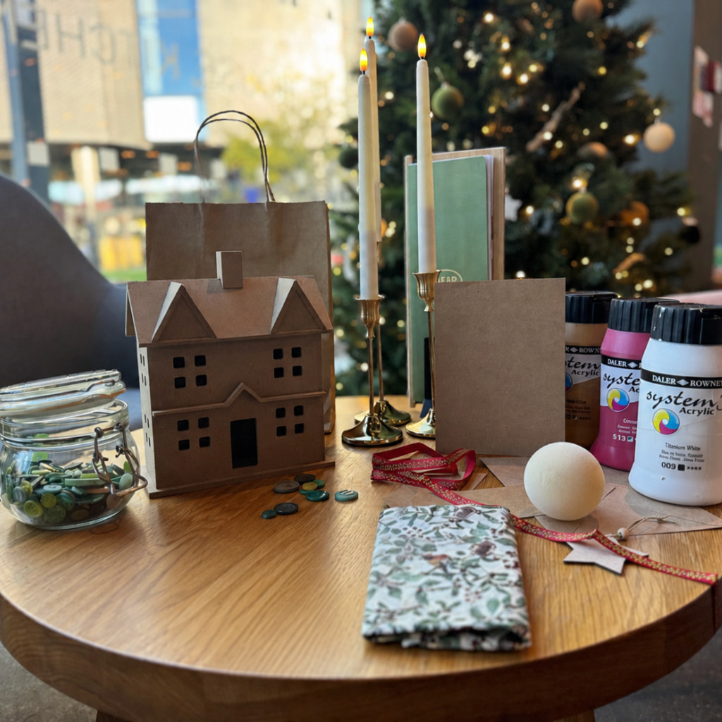 Paint Your Own Wooden House Decoration - Kelsall