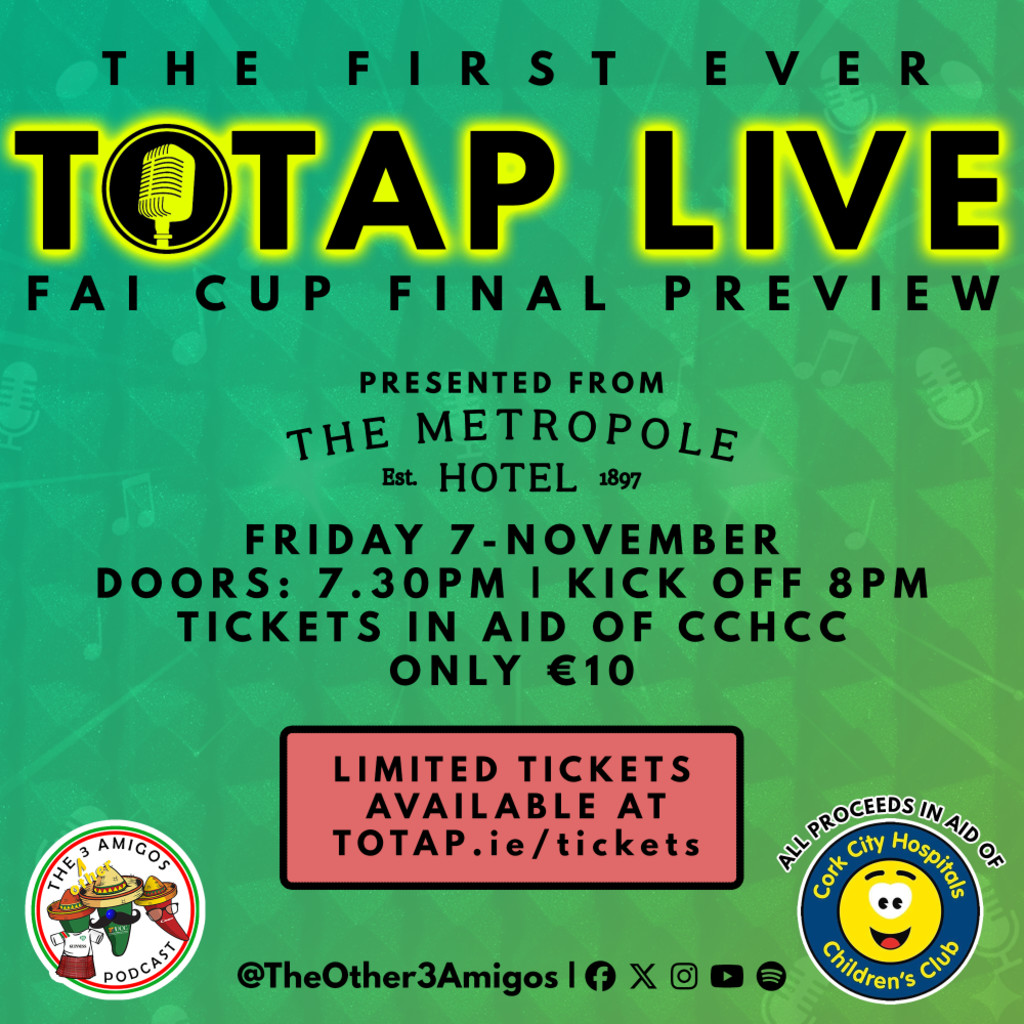TOTAP Live - FAI Cup Final Preview