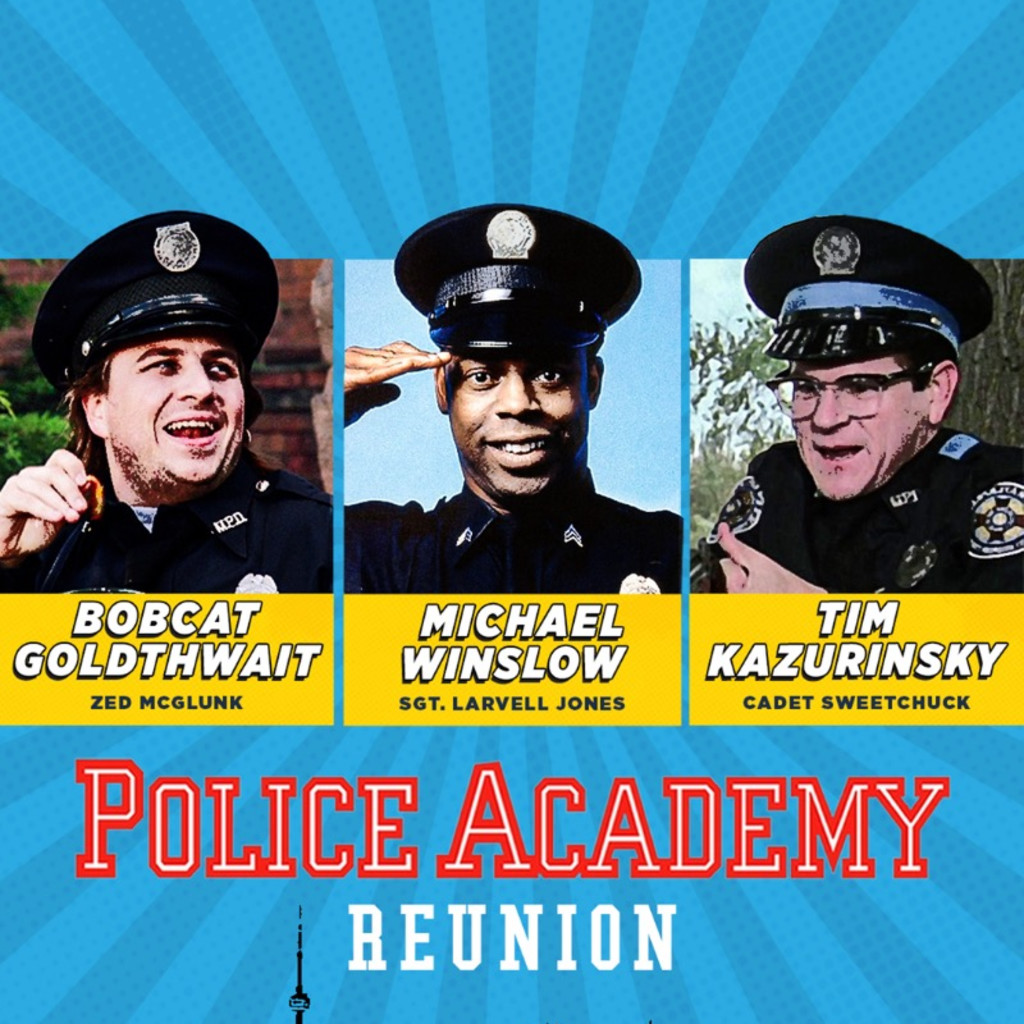 Police Academy Reunion ft. Goldthwait, Winslow & Kazurinsky • SAT/SUN