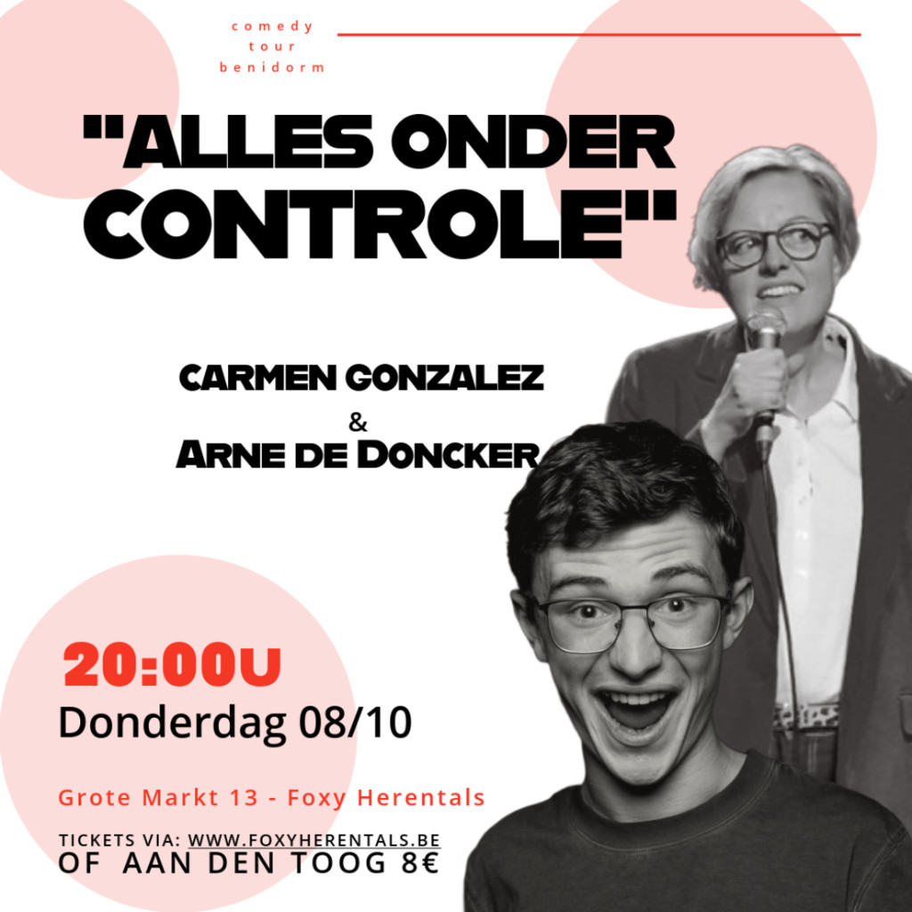 Alles onder control (Benidorm tour) Carmen Conzalez & Arne de doncker
