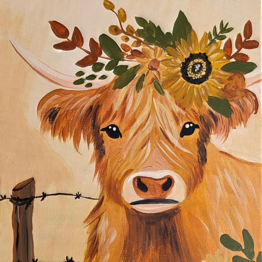 Fall Highland Paint Party