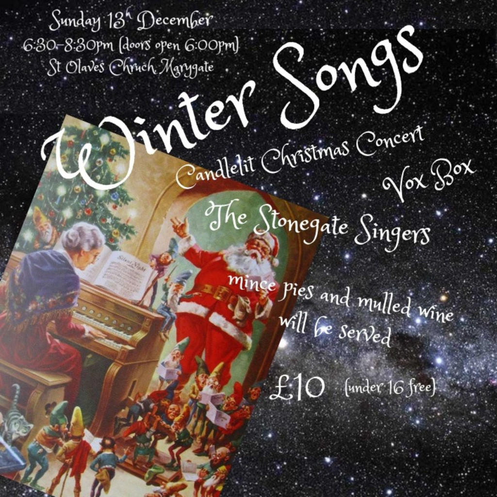 Winter Songs - The Stonegate Singers Christmas Concert 2026