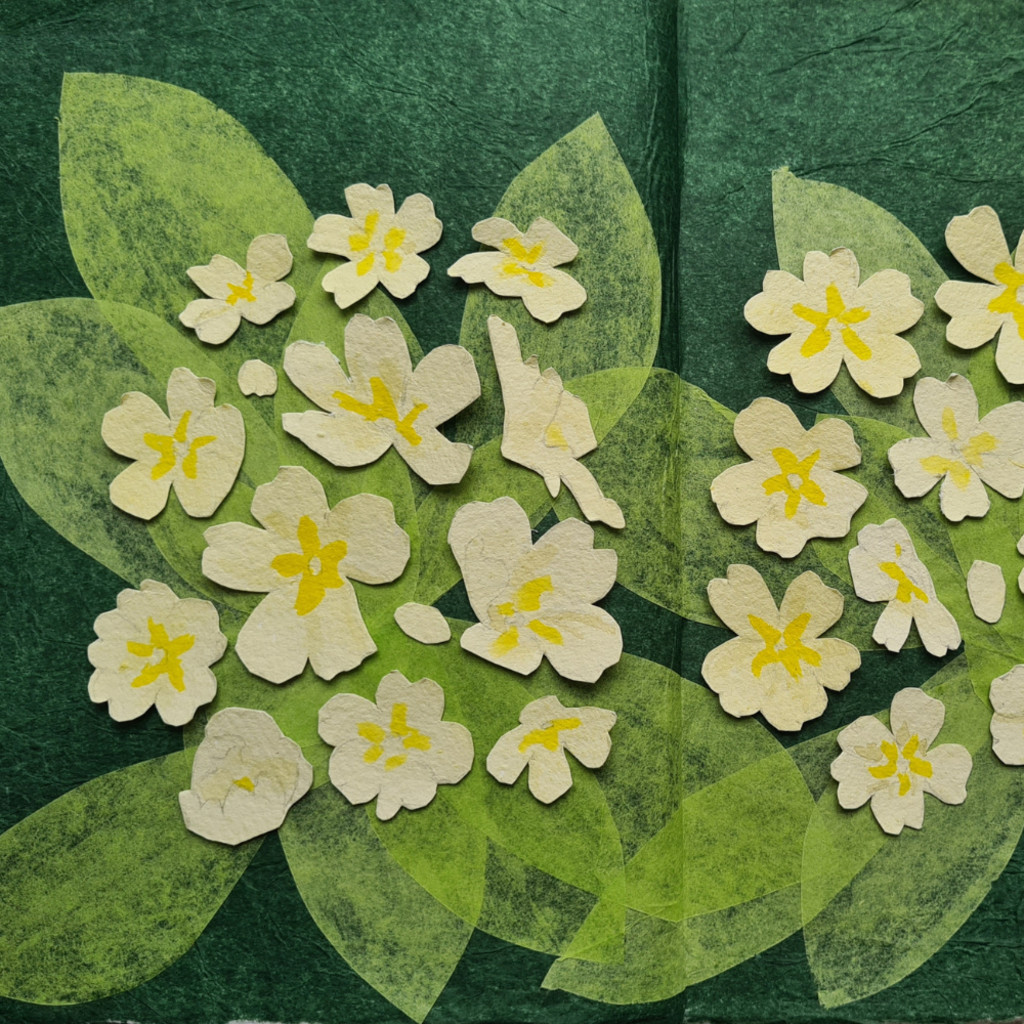 Spring Flowers in Collage Workshop - Wednesday 5 May 2027, 10-4 (£70)