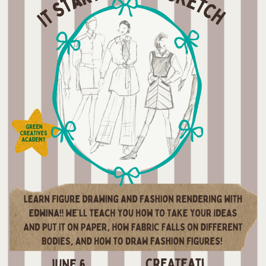 GCA: Fashion Figure Drawing w/ Edwina