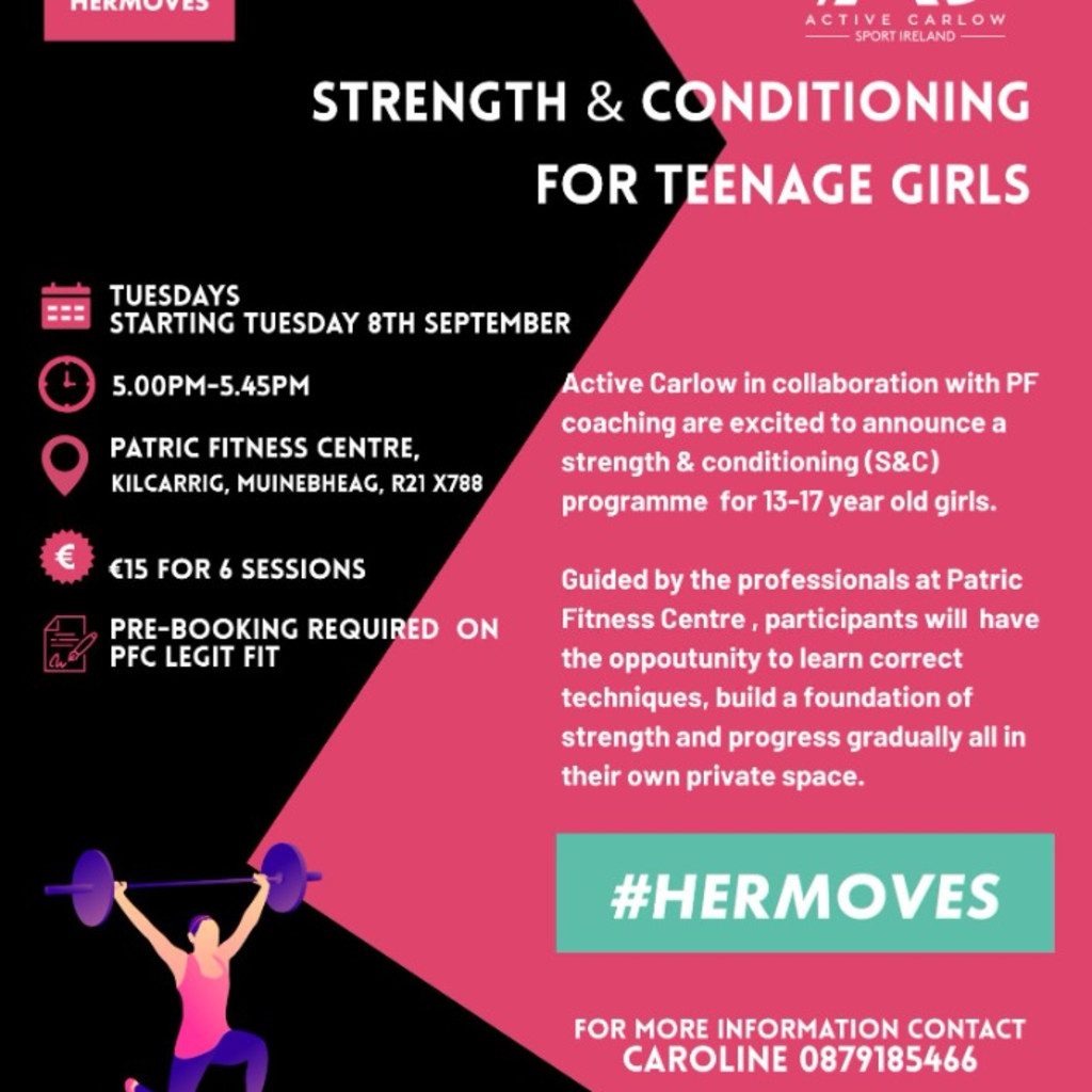 Her Moves- Beginner Strength & Conditioning programme for Teenage girls