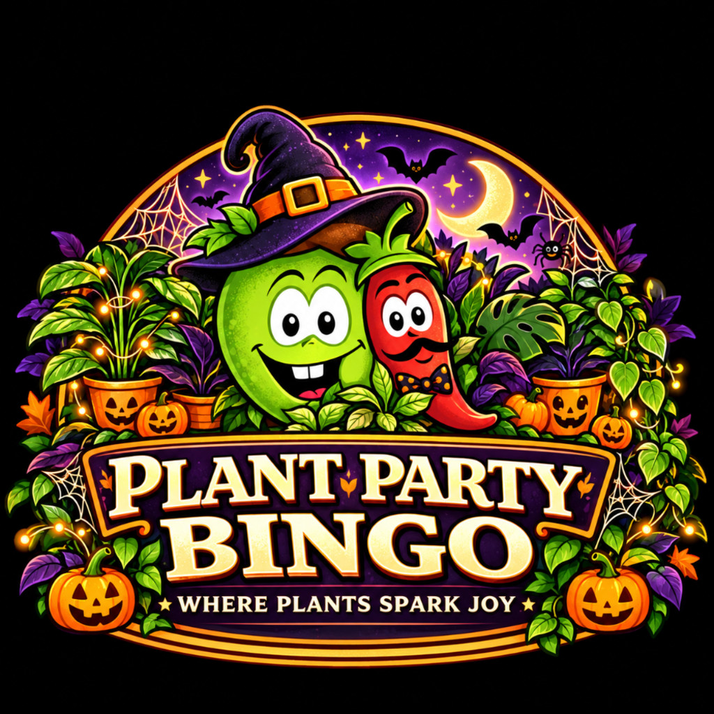 Halloween Plant Party Bingo 🎃🌿