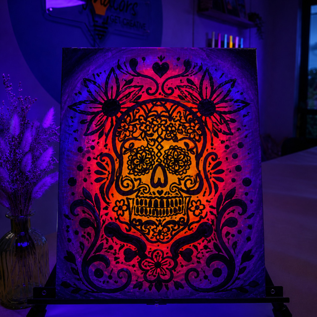 Charity Neon Painting Night - Kelsall