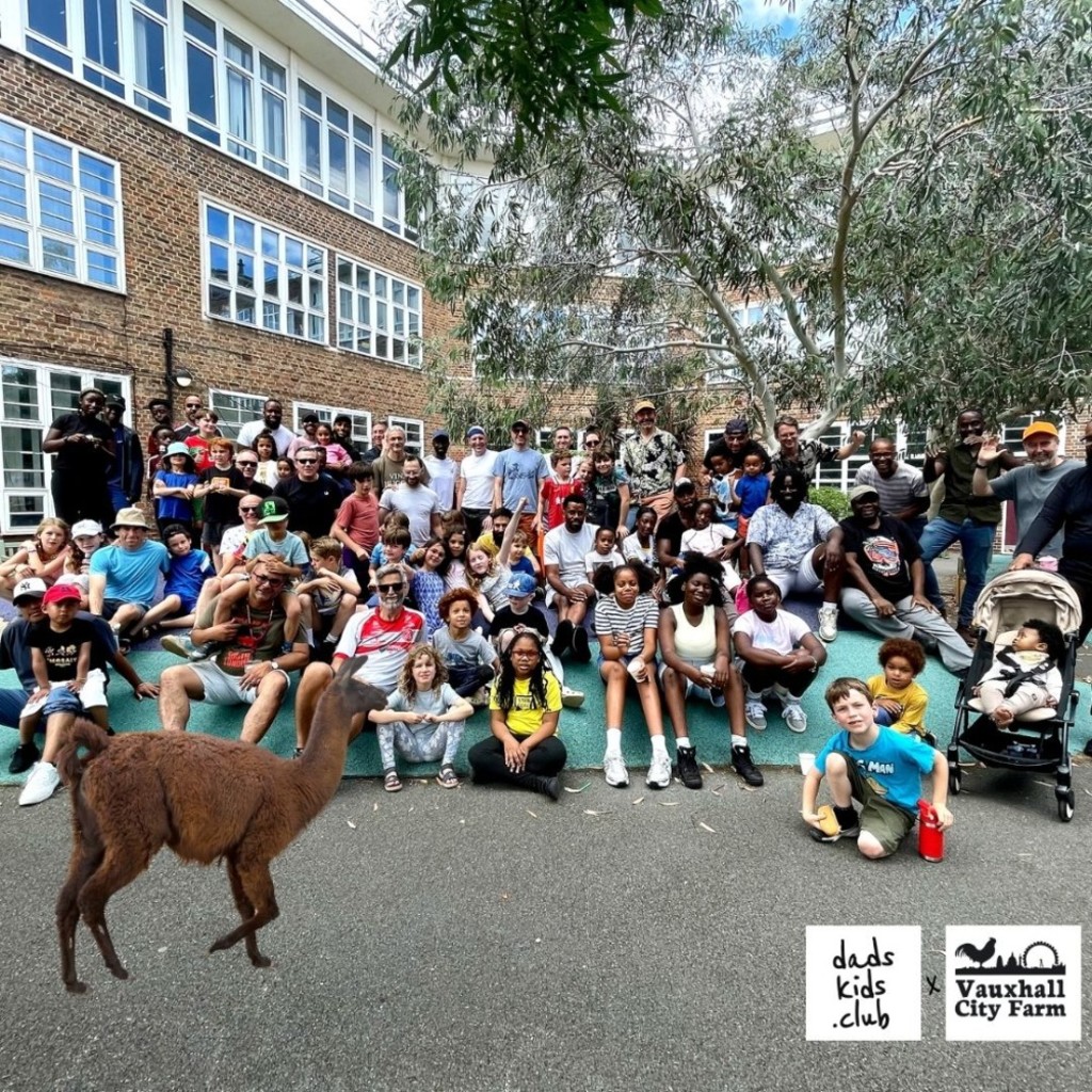 Dads Kids Club at Vauxhall City Farm - FREE events