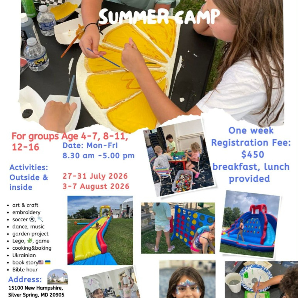 Summer Camp at St. Andrew's UOC