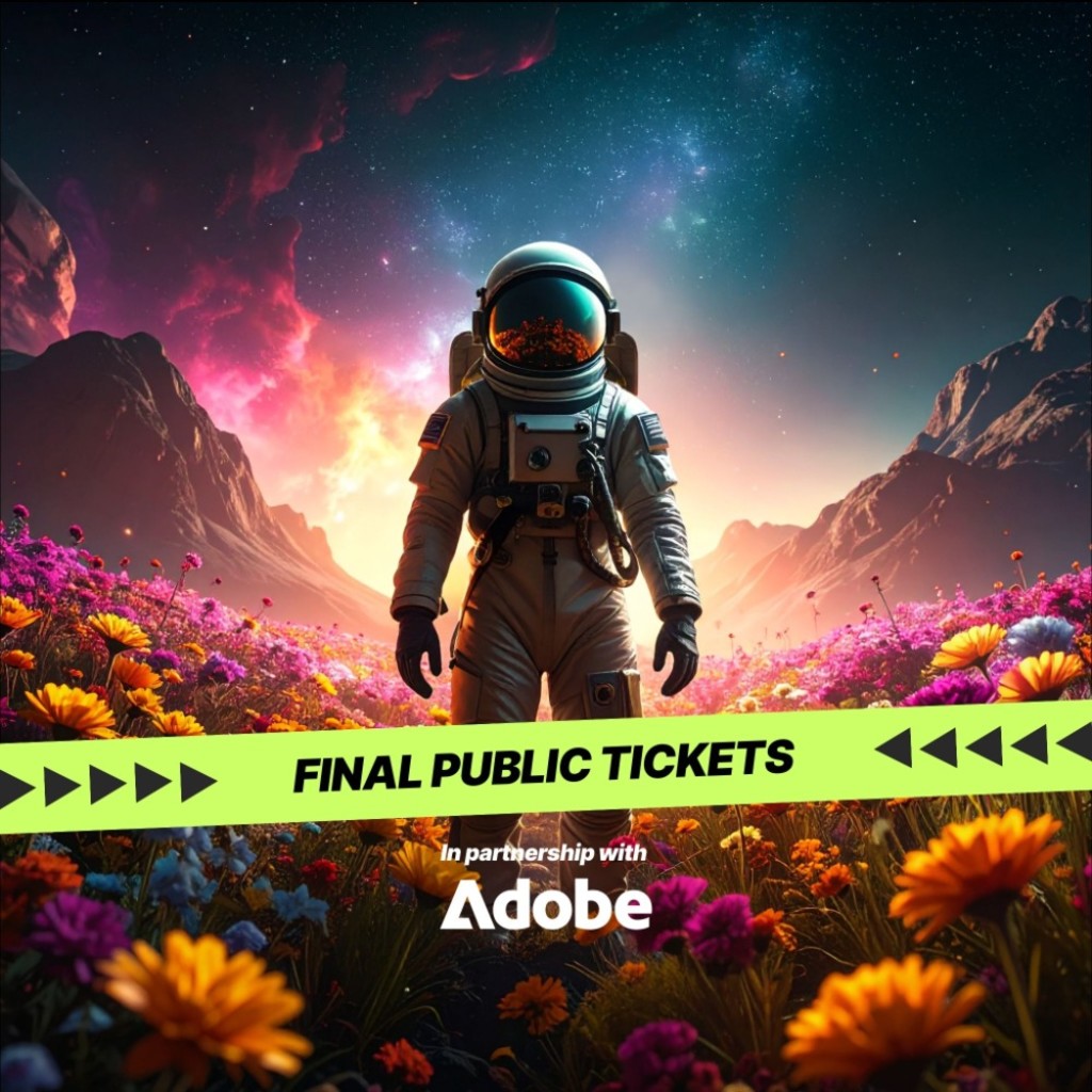 Promotional image of a spaceman for the Bionic Awards finals