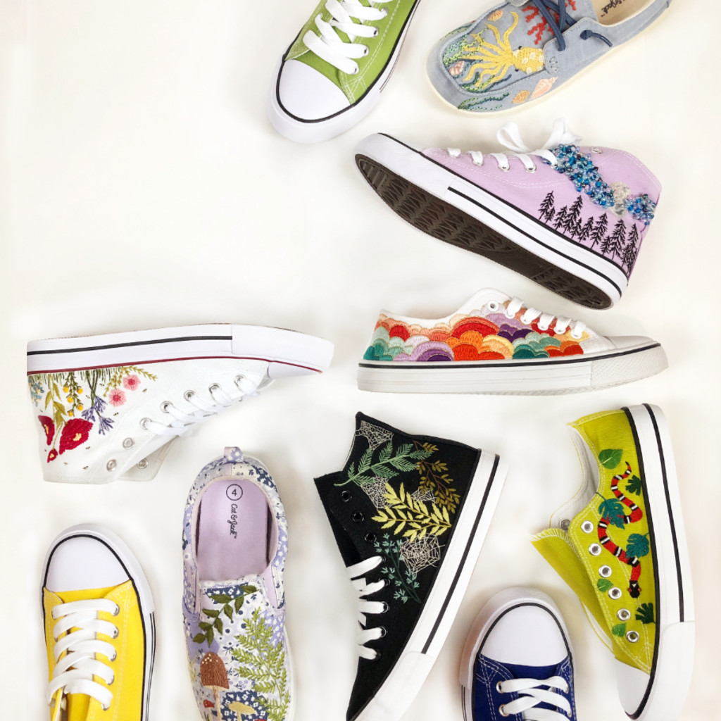 MCreativeJ - Shoe Embroidery 101