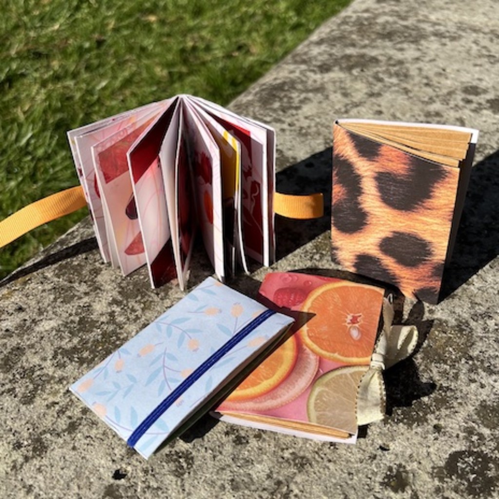 Mini carnets au soleil