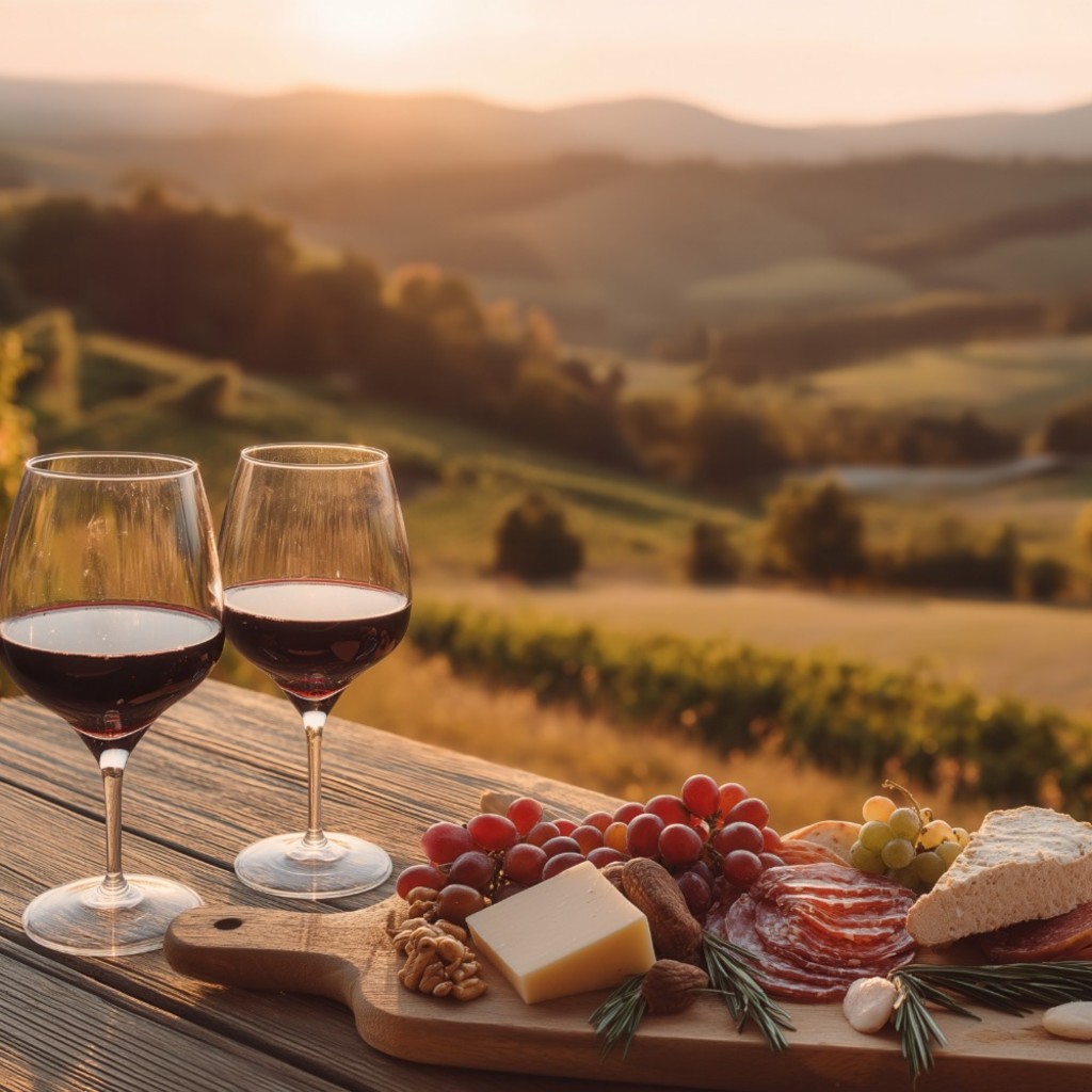 Tuscany Wine Cheese