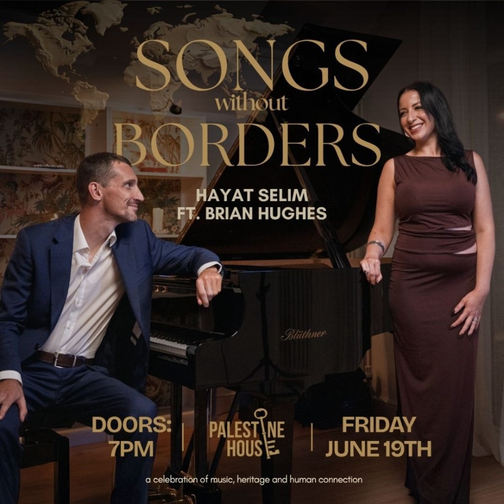 Songs without Borders: A night with Hayat Selim ft. Brian Hughes