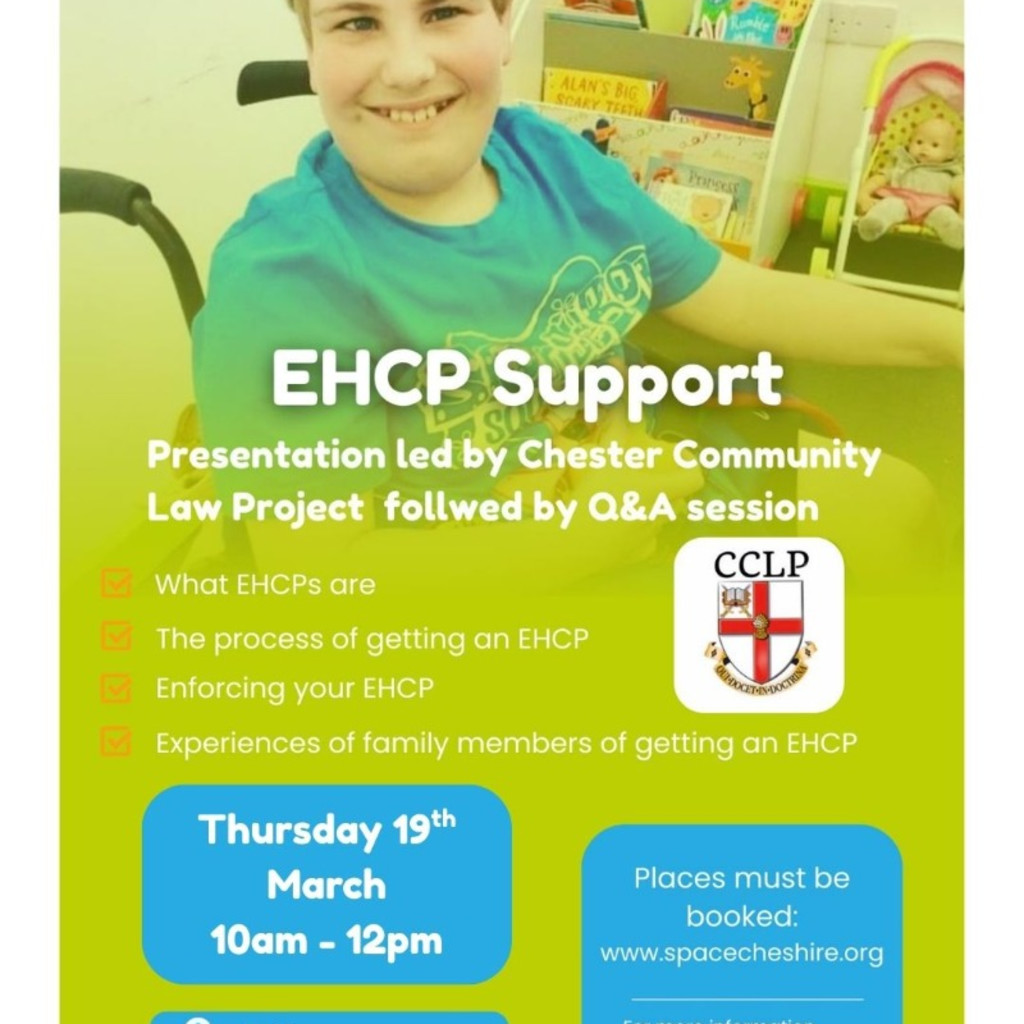 Select tickets – EHCP Support with Chester Community Law Project