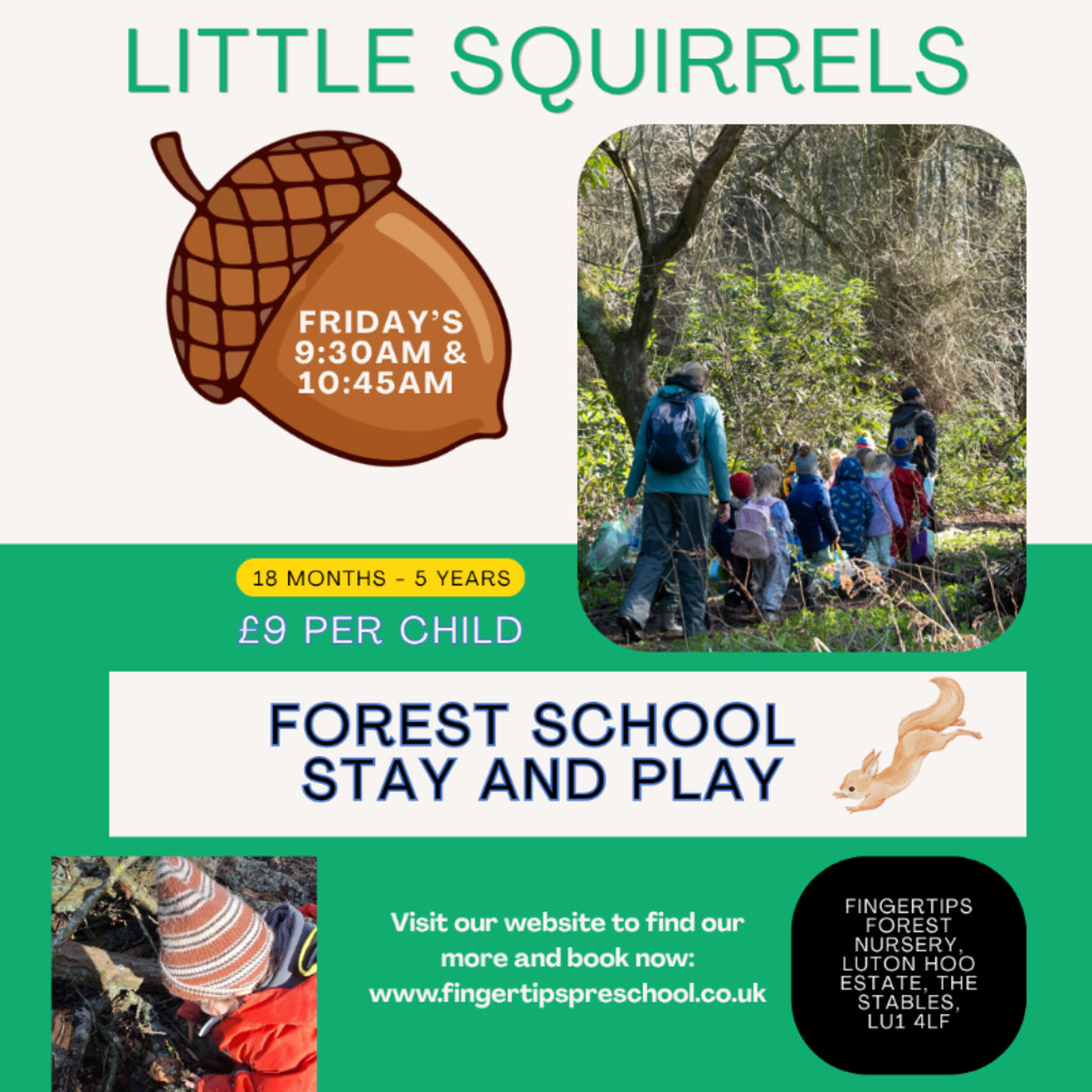 Little Squirrels Stay & Play Autumn 9:30AM - 10:30AM