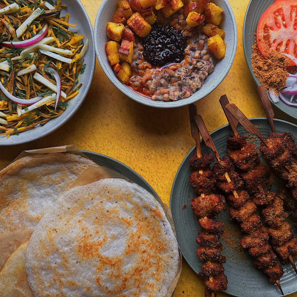 Array of Nigerian Street Food