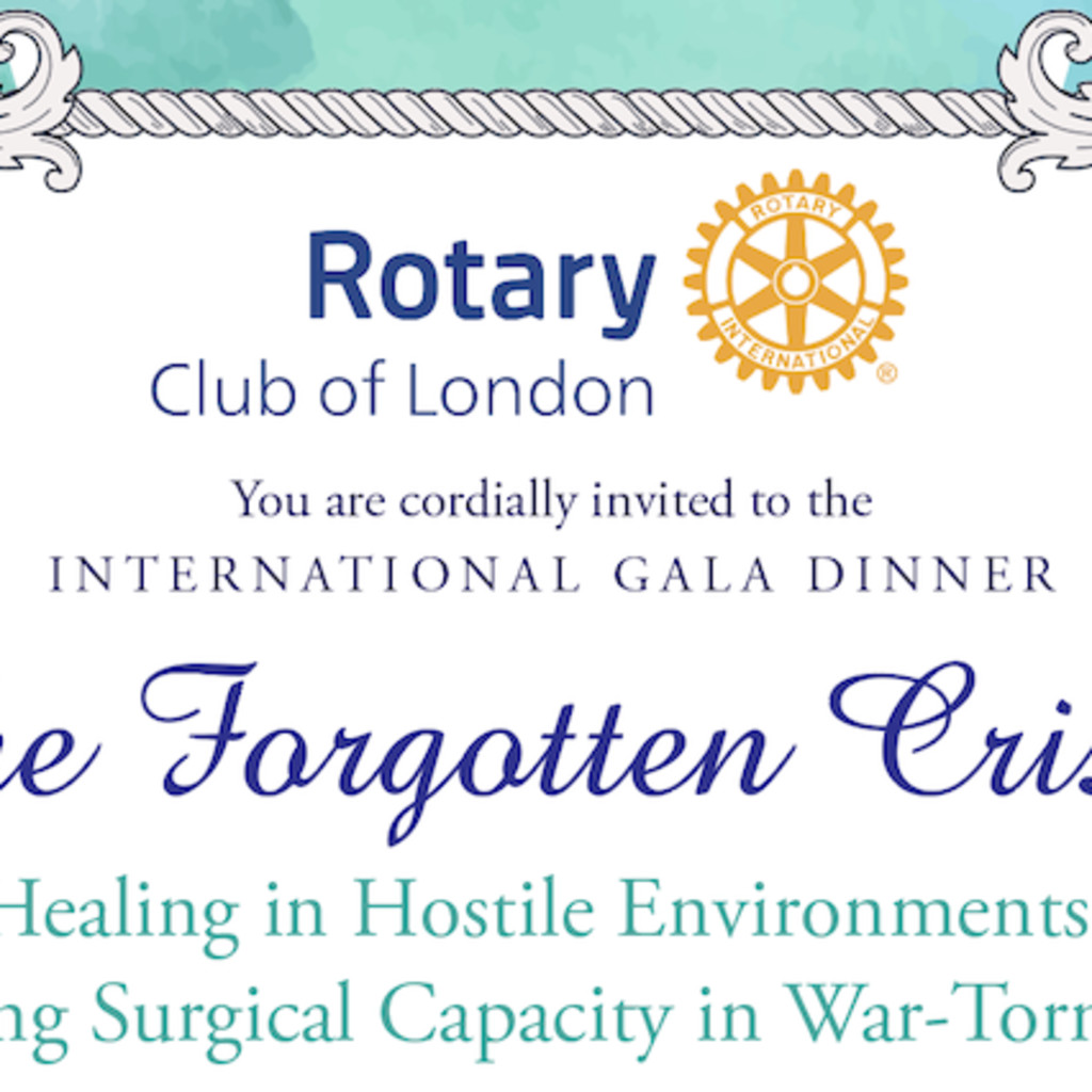 RCL International Gala Dinner - The Forgotten Crises