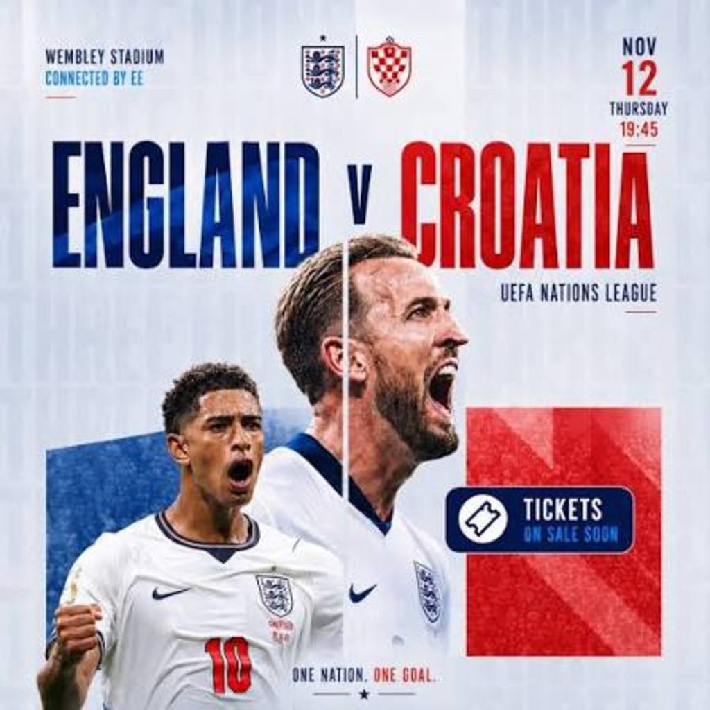 Wembley Stadium - England v Croatia