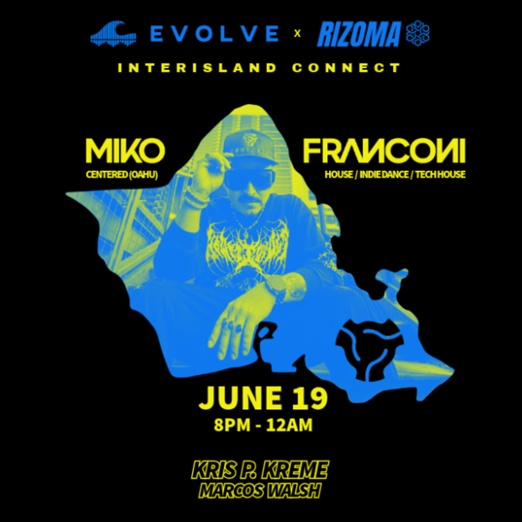 EVOLVE x Rizoma: Miko Franconi @ Paia Bay Coffee & Bar