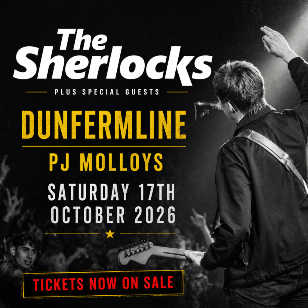 The Sherlocks – Dunfermline Secret Show