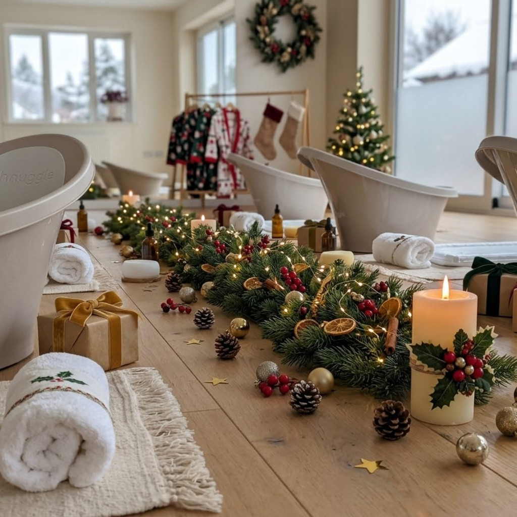 Christmas Baby Spa Experience