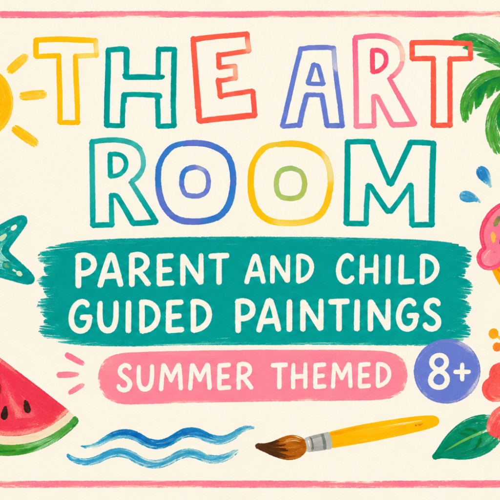 Parent and Child Guided Painting (8+)