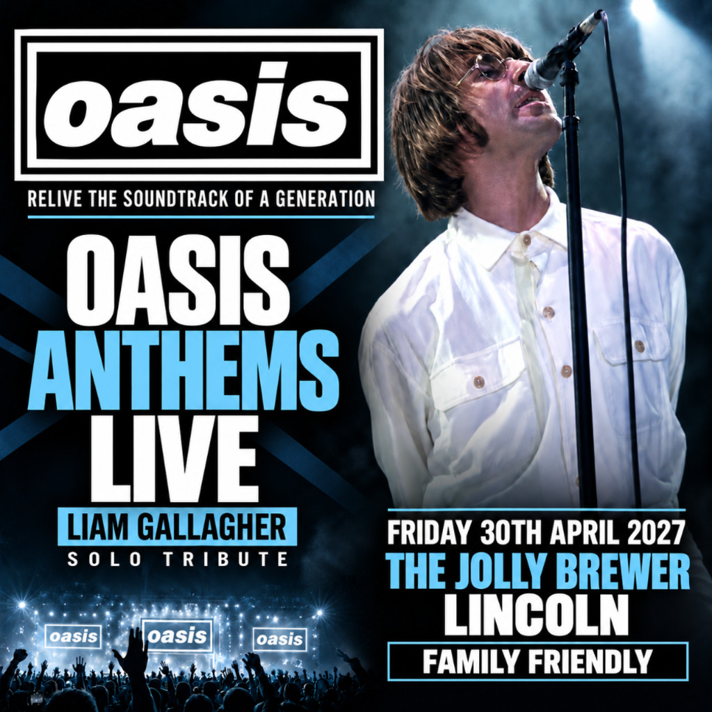 OASIS ANTHEMS LIVE – LIAM GALLAGHER SOLO TRIBUTE