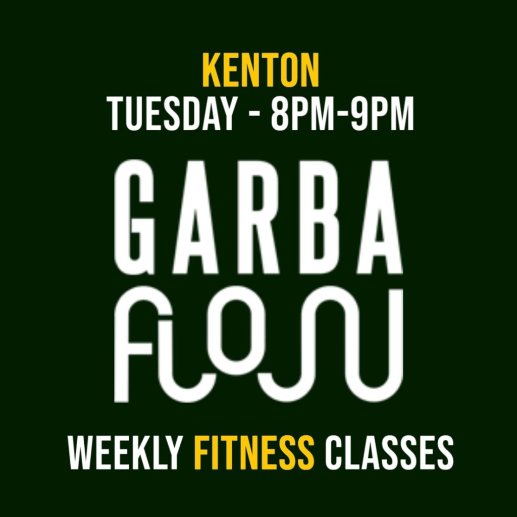 Tuesday - Kenton - July, August, September  2026 - Garba Fitness Class 8pm to 9pm