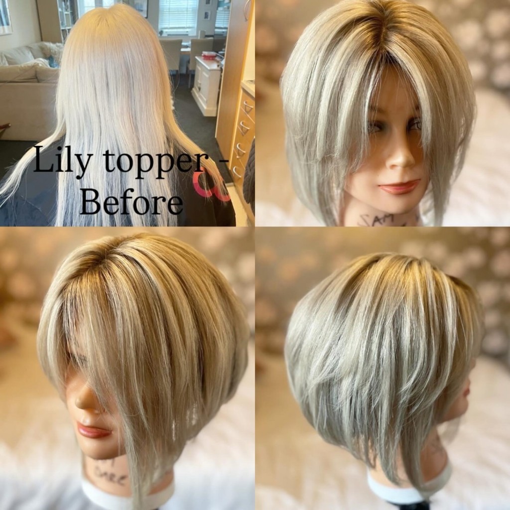 Topper cutting, personalising and styling